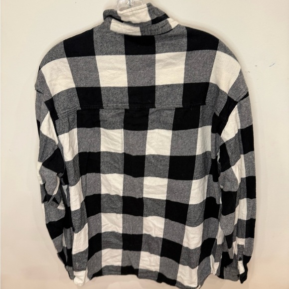 H&M Relaxed Fit Coupe Decontractee Long Sleeve Flannel Size L - Picture 8 of 8
